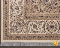 فرش کلاسیک 7535 کرم - تصویر 11