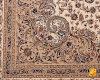 فرش کلاسیک 7535 کرم - تصویر 7