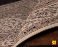 فرش کلاسیک 7535 کرم - تصویر 9