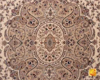 فرش کلاسیک 7535 کرم - تصویر 5