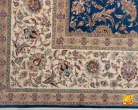 فرش کلاسیک 7542 آبی - تصویر 9