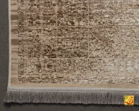 فرش وینتیج 9043 کرم نسکافه ای - تصویر 10