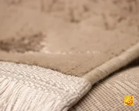 فرش مینیمال 7708 کرم - تصویر 8