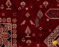 فرش کلاسیک 236 لاکی - تصویر 5