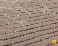 فرش مینیمال 77129 کرم طوسی - تصویر 7