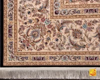 فرش کلاسیک 7535 سرمه ای - تصویر 12