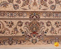 فرش کلاسیک 7562 کرم - تصویر 8