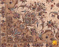 فرش کلاسیک 7555 کرم حاشیه کرم - تصویر 8