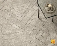 فرش مینیمال 7756 بژ