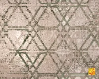 فرش مینیمال 7717 بژ سبز - تصویر 5