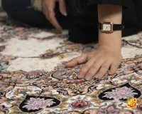 فرش کلاسیک جواهر کرم - تصویر 3