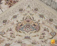 فرش کلاسیک شاهکار کرم - تصویر 7
