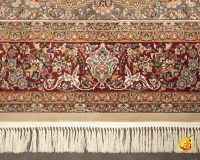 فرش کلاسیک شکوه خاکی لاکی - تصویر 11