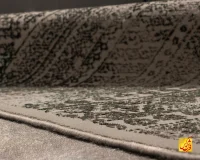 فرش مینیمال 7780 بژ سبز - تصویر 6